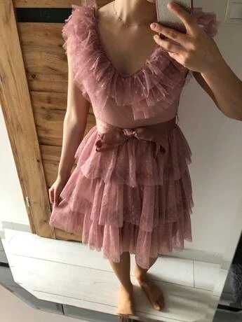 Sukienka różowa xs