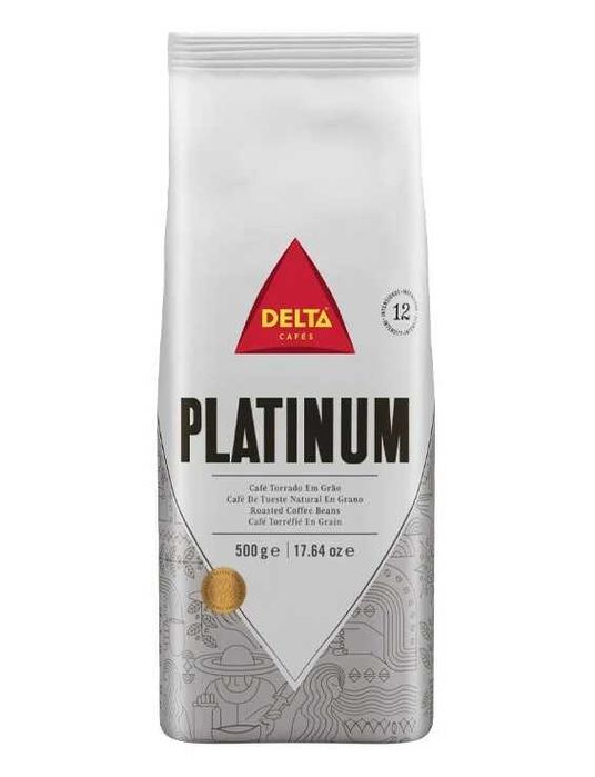 Café Delta Platinum Platina em Grão - 500 gramas