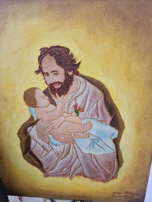 Pintura a óleo S. José