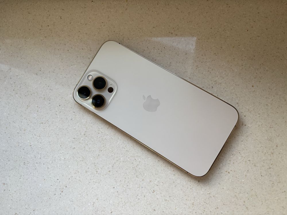 Iphone 13 Pro Max 256 GB Złoty 100% kondycja baterii