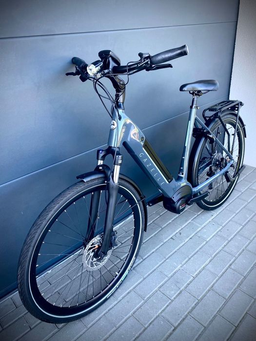 Rower elektryczny Gazela Ultimate salonowy 500 km przebiegu