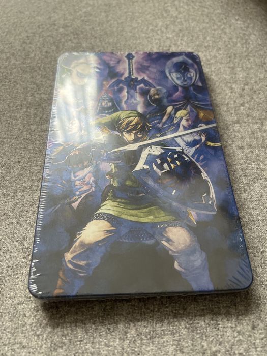 The Legend of Zelda Skyward Sword Hd piękny Steelbook nowy Switch.