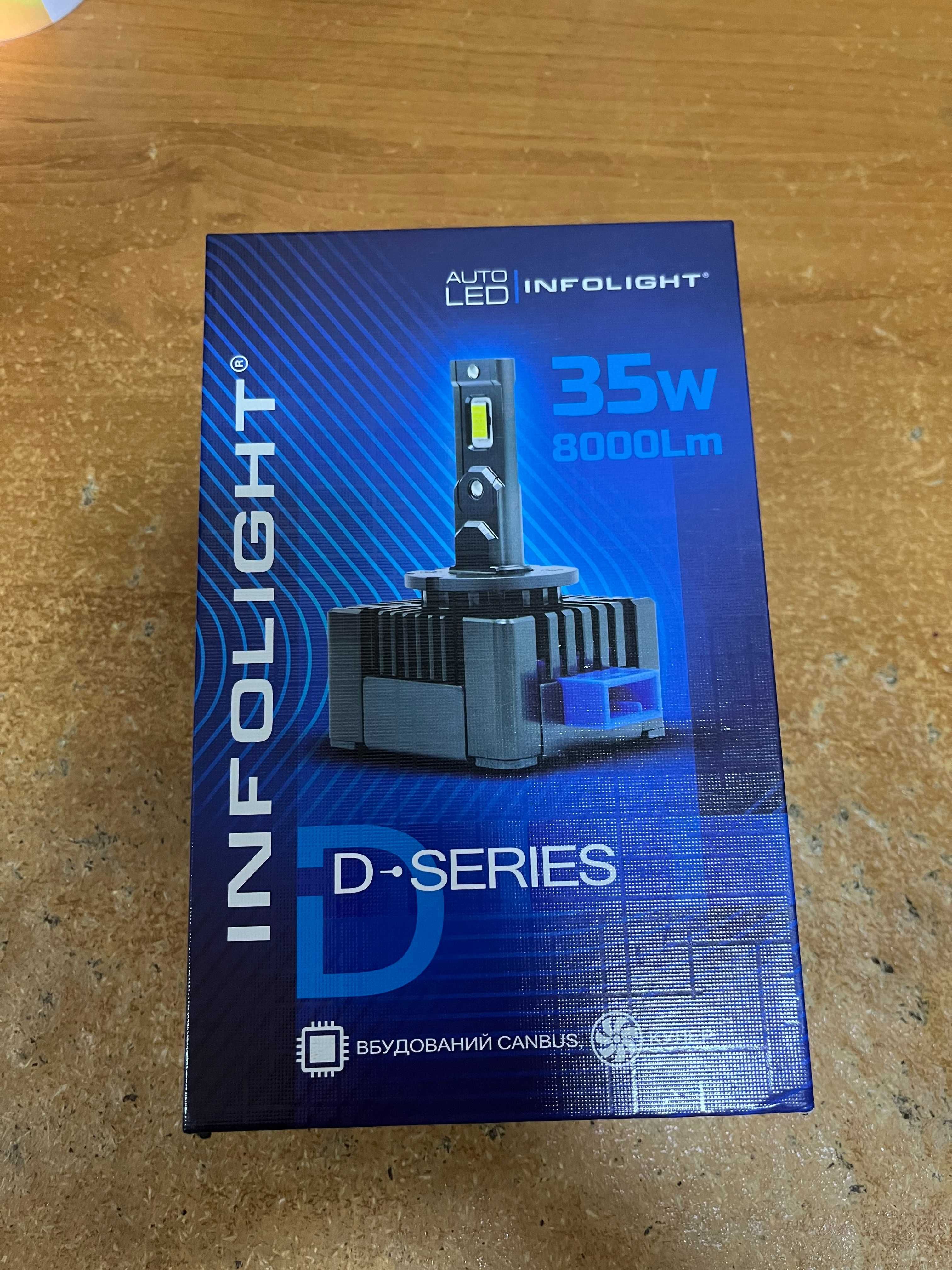 Продам LED лампи InfoLight D2S 35W 6000K