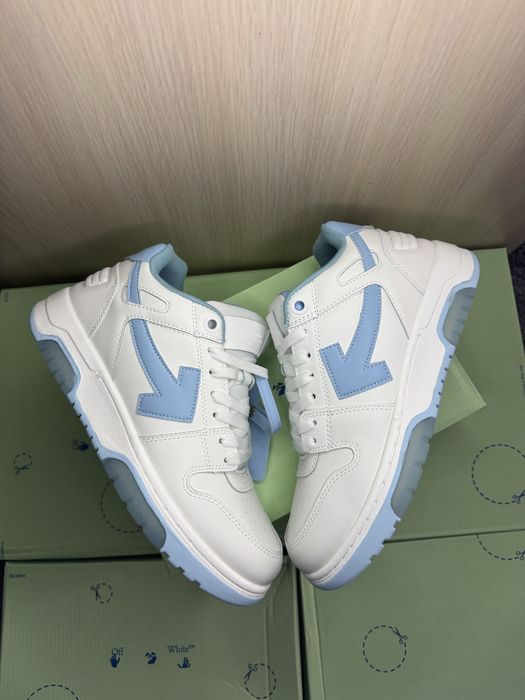 Кросівки Off-White | Out Of Office / оф вайт white/blue