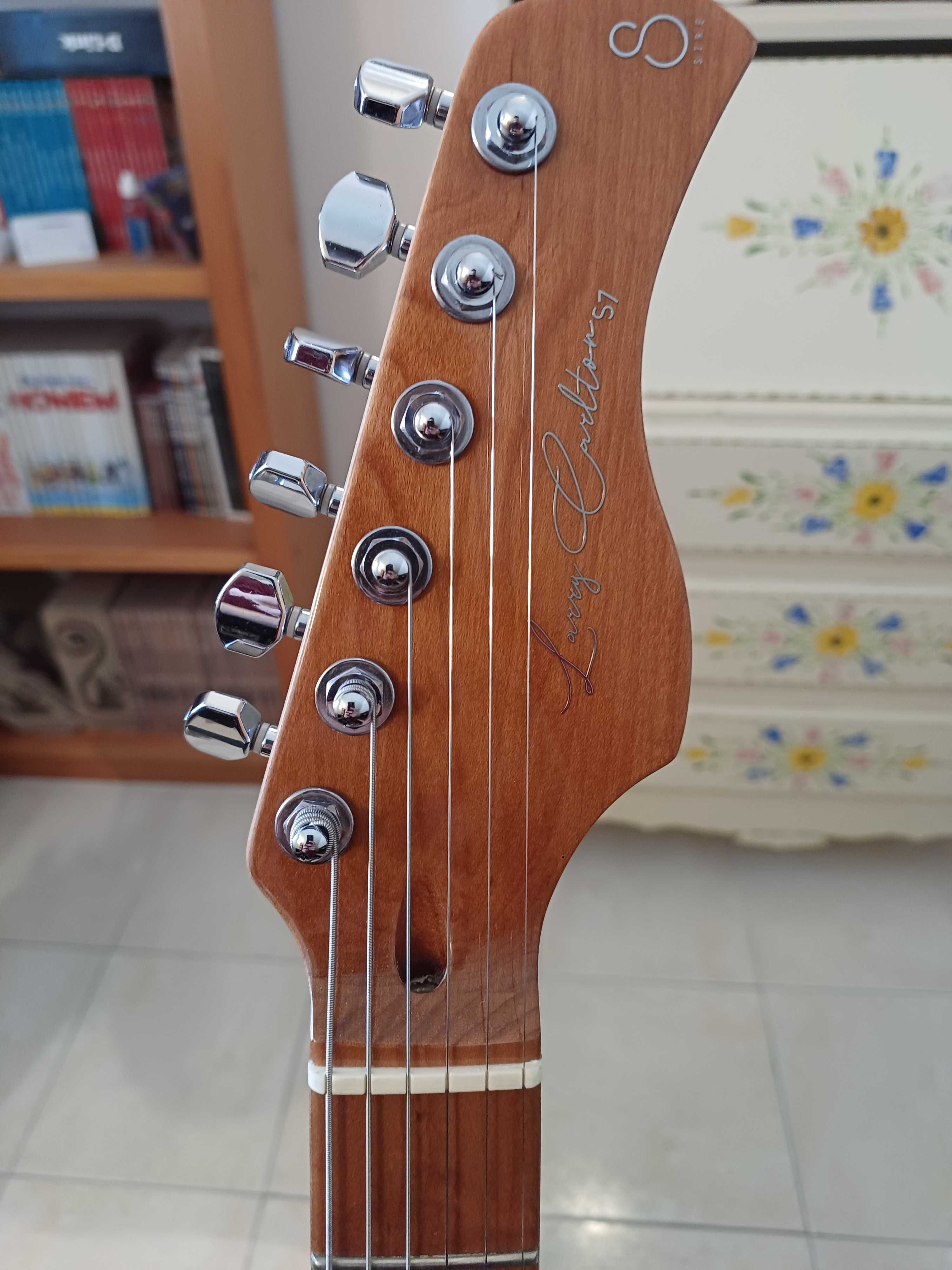 Guitarra elétrica Larry Carlton S7 FM TBK