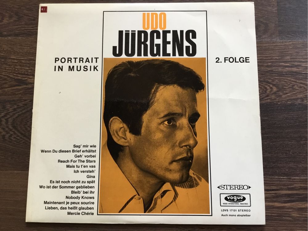 Udo jurgens portrait in musik 2 winyl