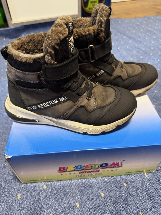Черевики зимові Bebetom, зимове взуття, ортопедичне взуття, розмір 35