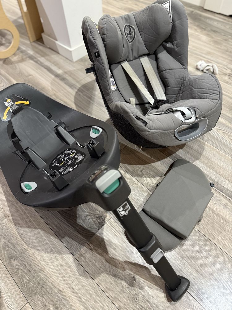 Cybex Sirona Z i-Size + baza – fotelik obrotowy, dobry stan