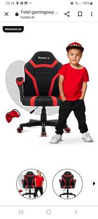 Krzesło dziecięce fotel gamingowy
