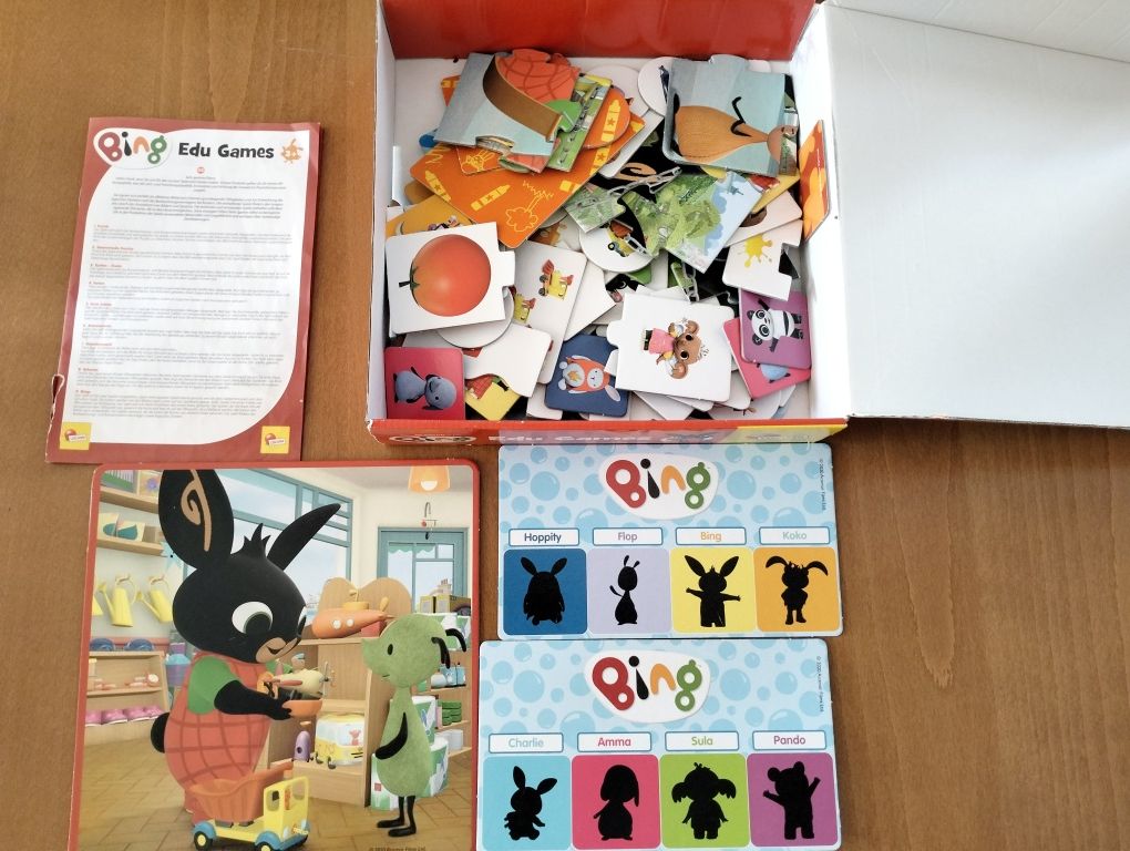 Bing 9 gier w 1 Edu Games Lisciani
