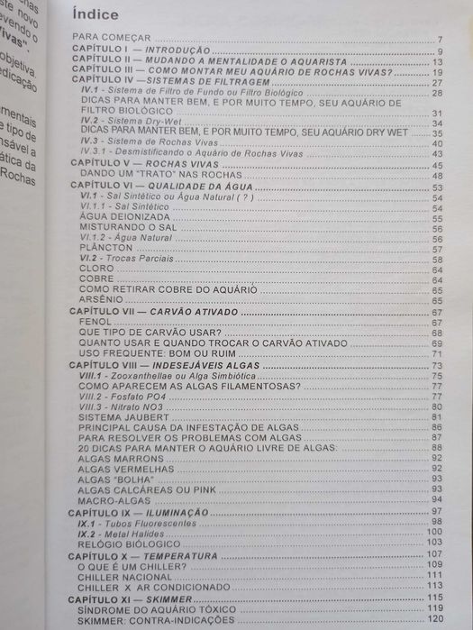Livro de aquariofilia de água salgada espanhol