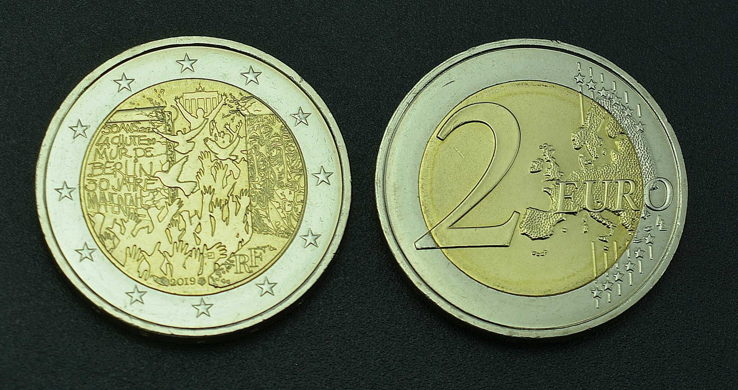 Монеты 2 евро юбилейка 2004-2025 Австрия, Бельгия, Германия, Кипр и др