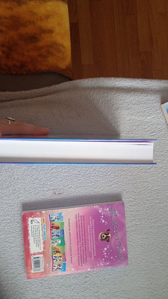 Książka dla dzieci "Magiczny Kotek" Sue Bentley i "Magiczny Piesek"
