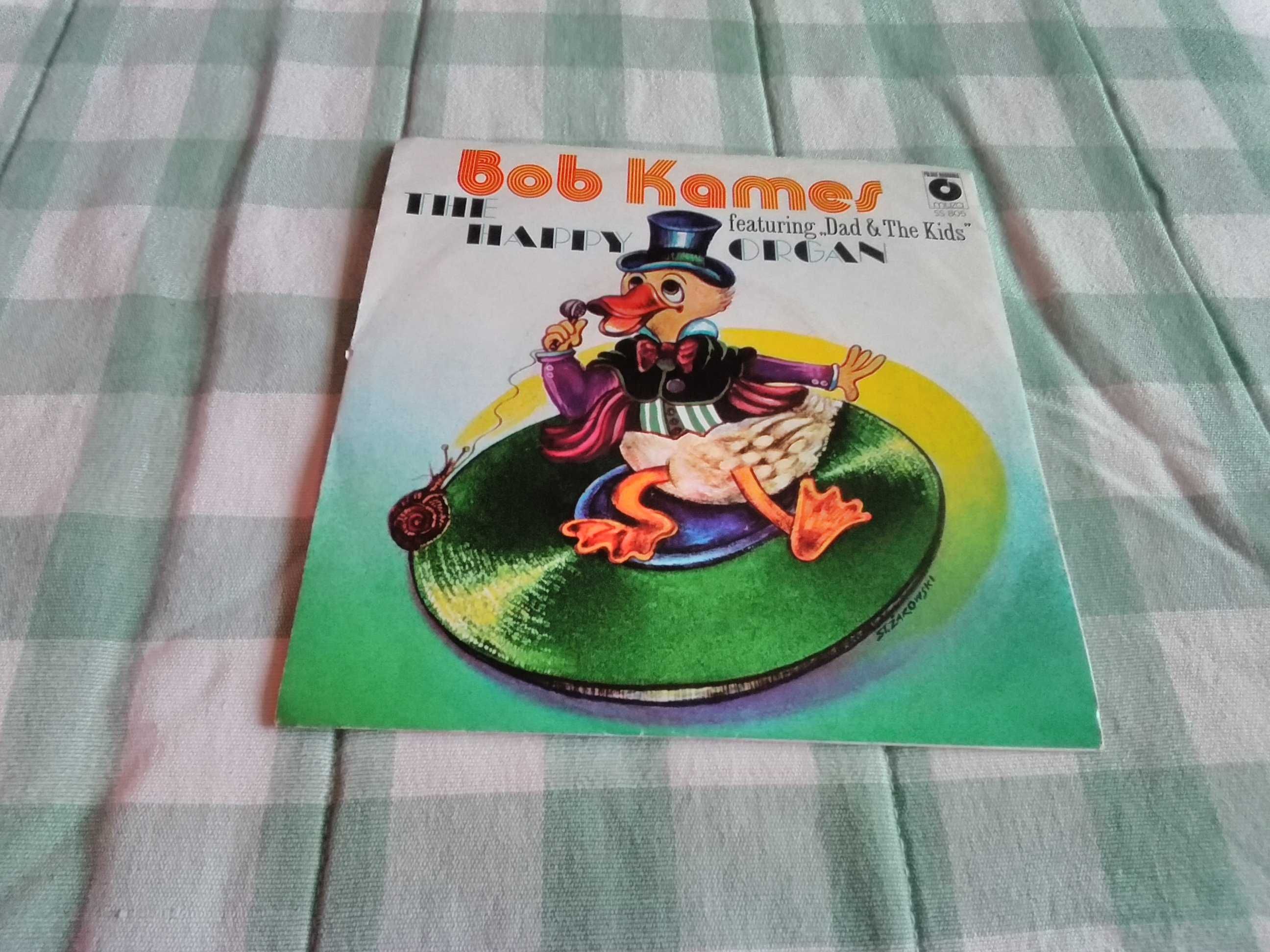 Bob Kames  - the happy  organ - winyl single