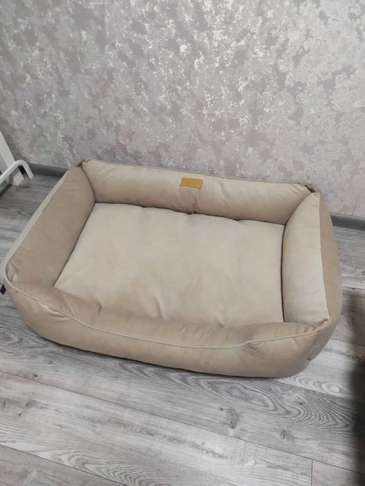 Лежак для собак Harley and Cho Dreamer 90х60 см з бортами беж
