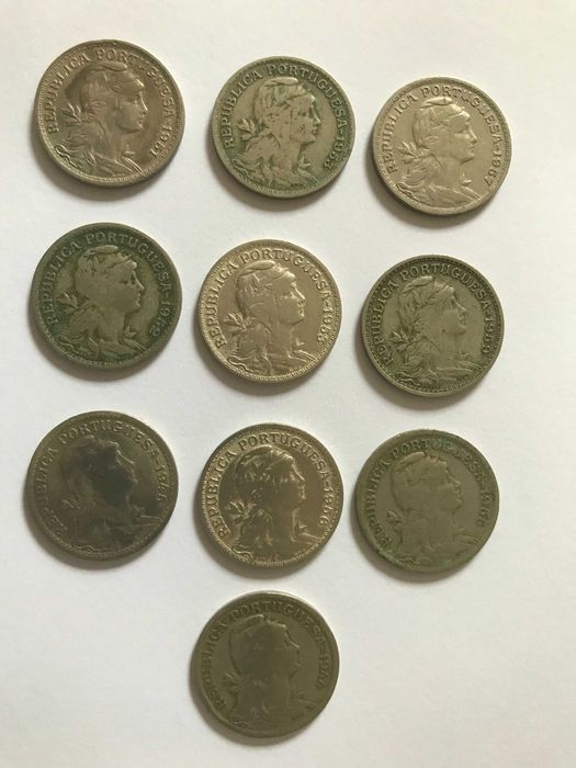 Moedas portuguesas antigas