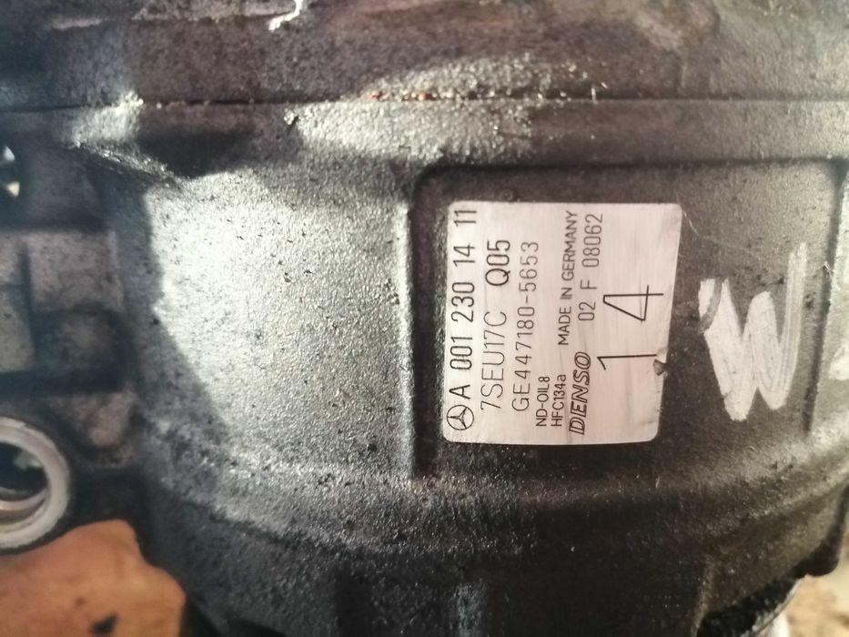 sprężarka kompresor klimatyzacji A00.1230.1411 W211 2.7 cdi 3.2 cdi