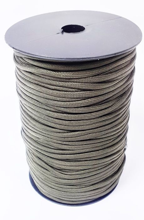 LINKA wojskowa PARACORD 5mm Khaki