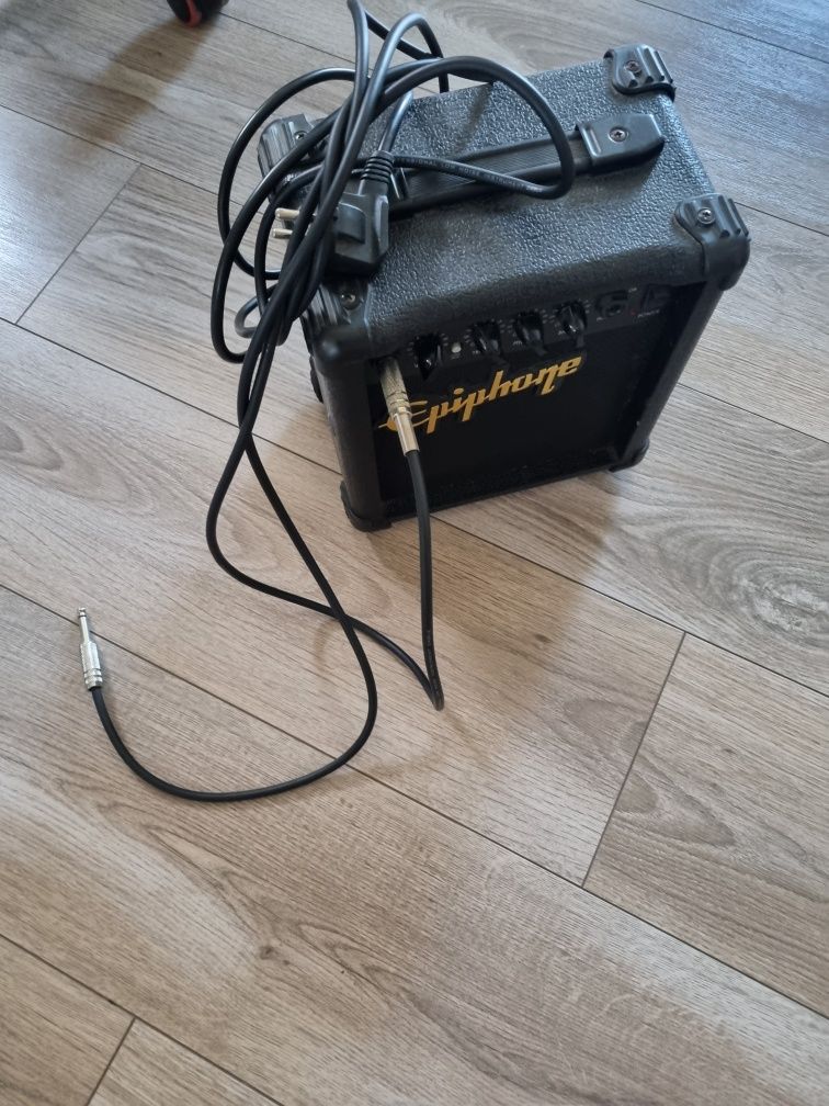 Gitara elektryczna epiphone junior + wzmacniacz STUDIO-10EQX