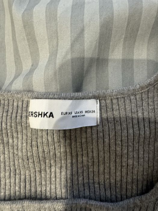 Боди теплое Bershka с квадратным вырезом