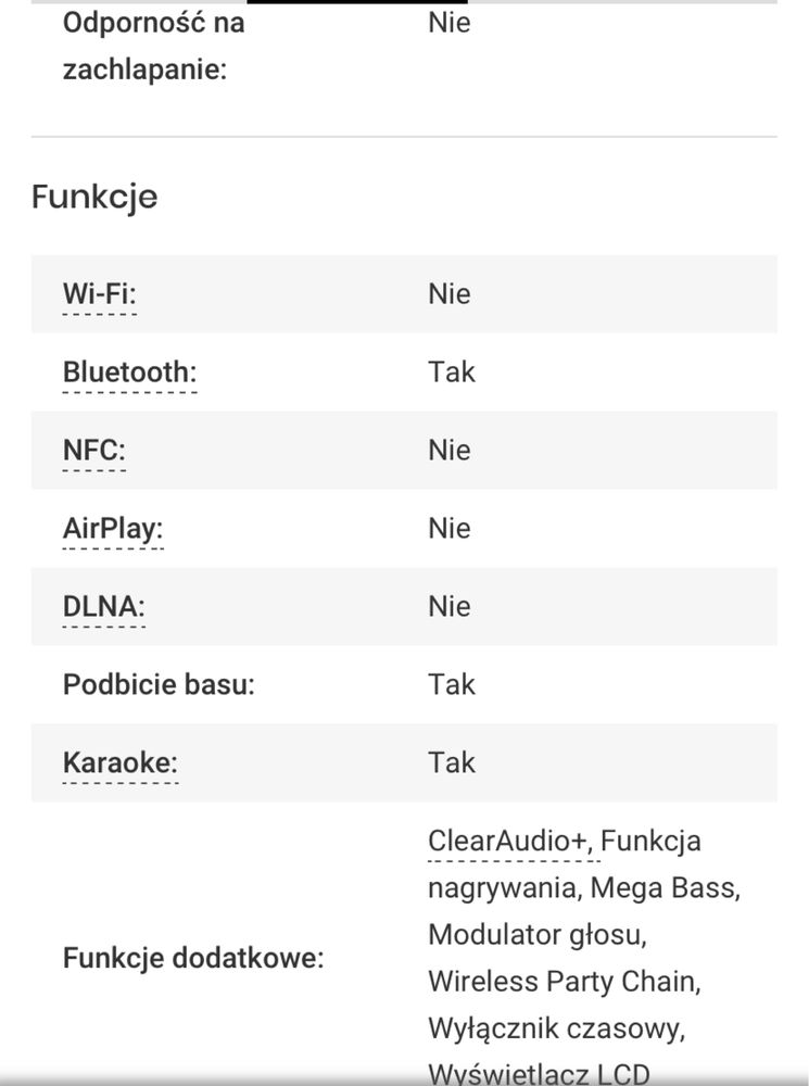 Glosnik Sony MHCV13