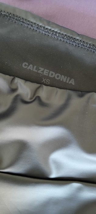 Legginsy skórzane calzedonia XS