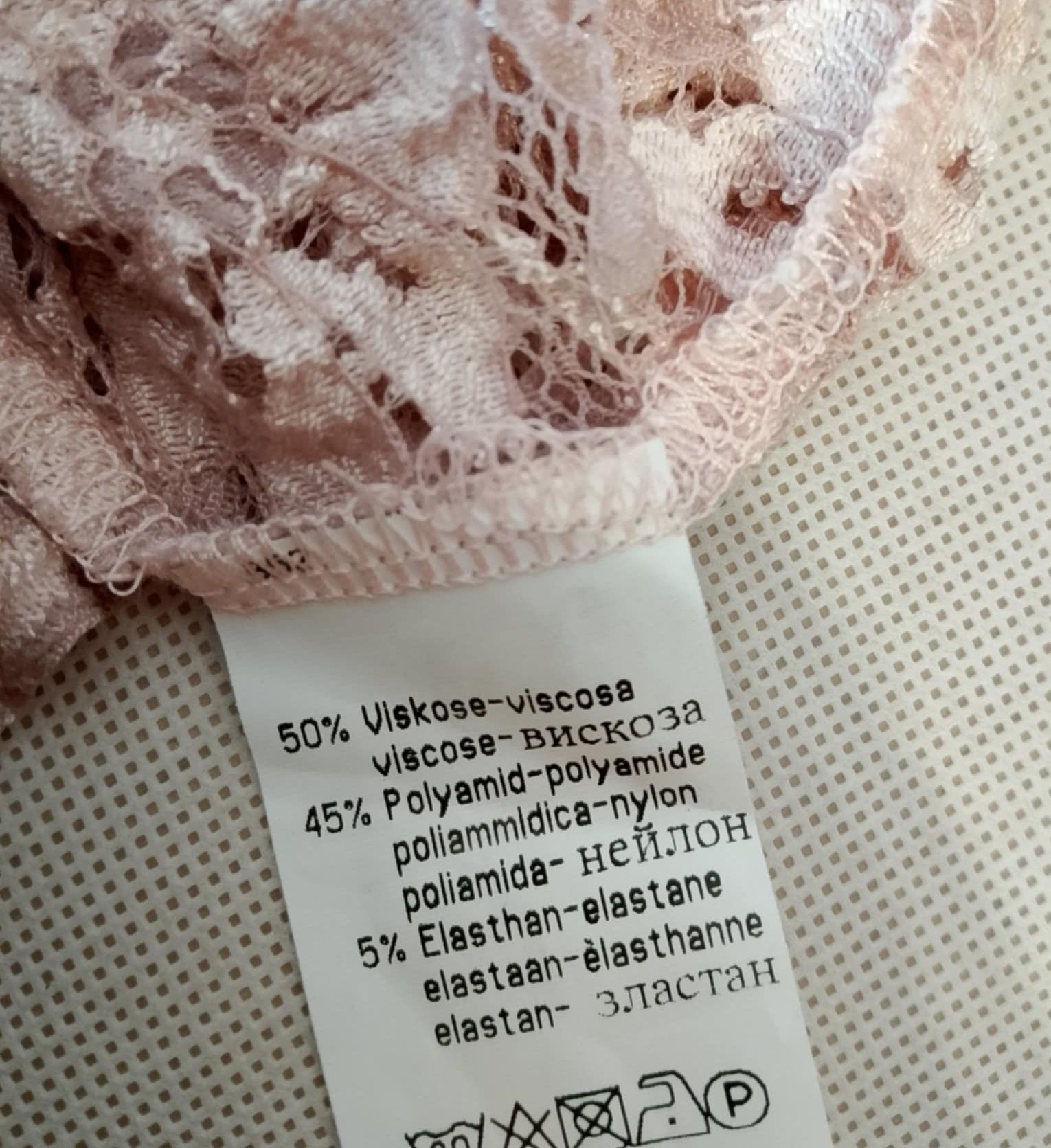 Jasnoróżowa bluzka Linea Tesini rozmiar 34/XS