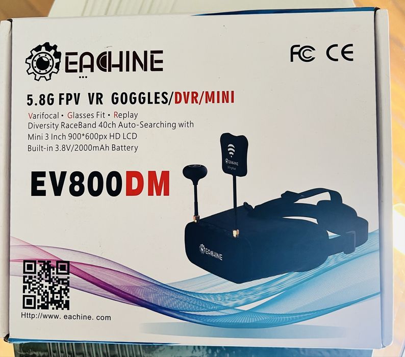 Óculos FPV Eachine EV800DM