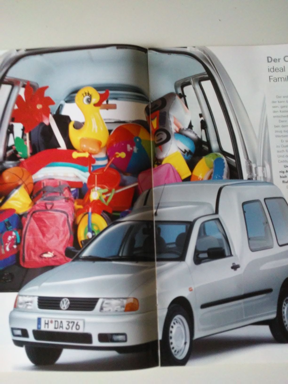 Prospekt samochodowy Volkswagen Caddy 2