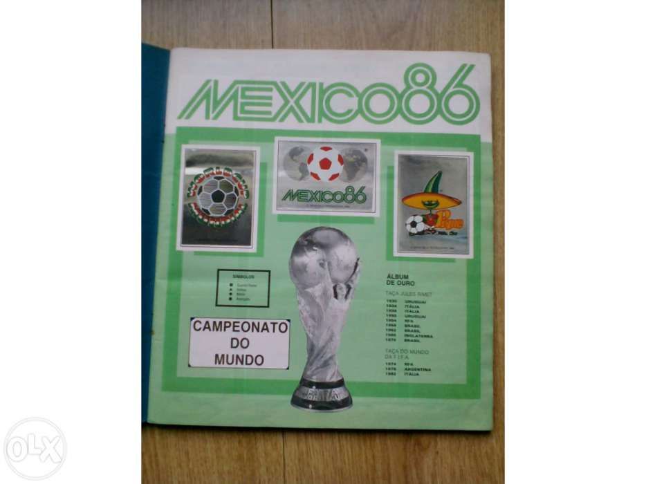 Cromos méxico 86