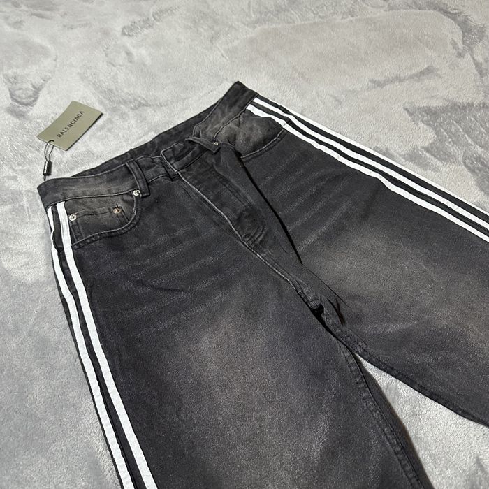 Джинси balenciaga x adidas black S M L