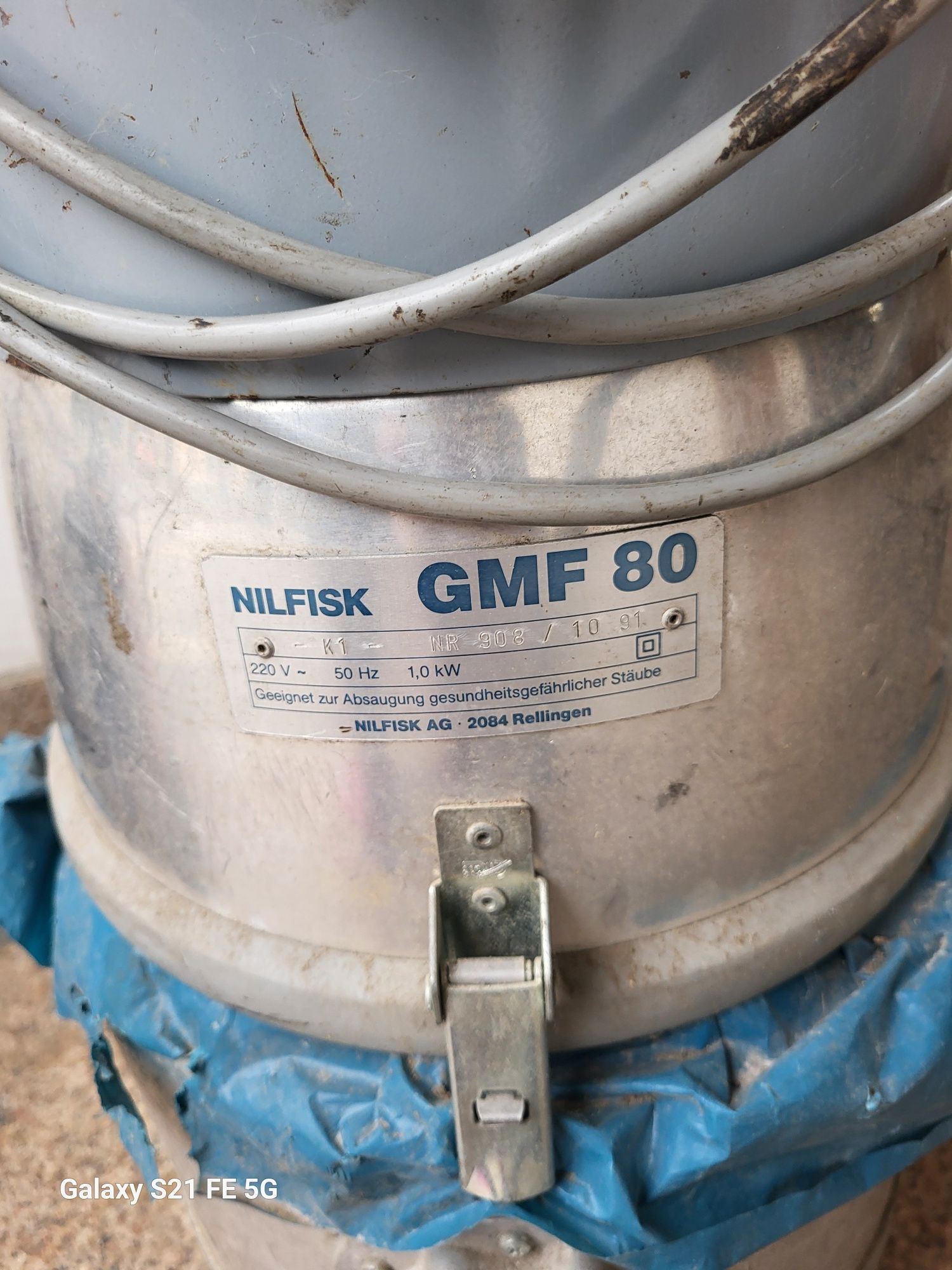 Odkurzacz przemysłowy Nilfisk GMF 80