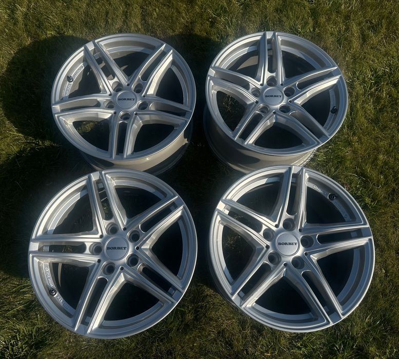Титанові диски 5 120 R17 BMW Opel T5 BORBET ORIGINAL