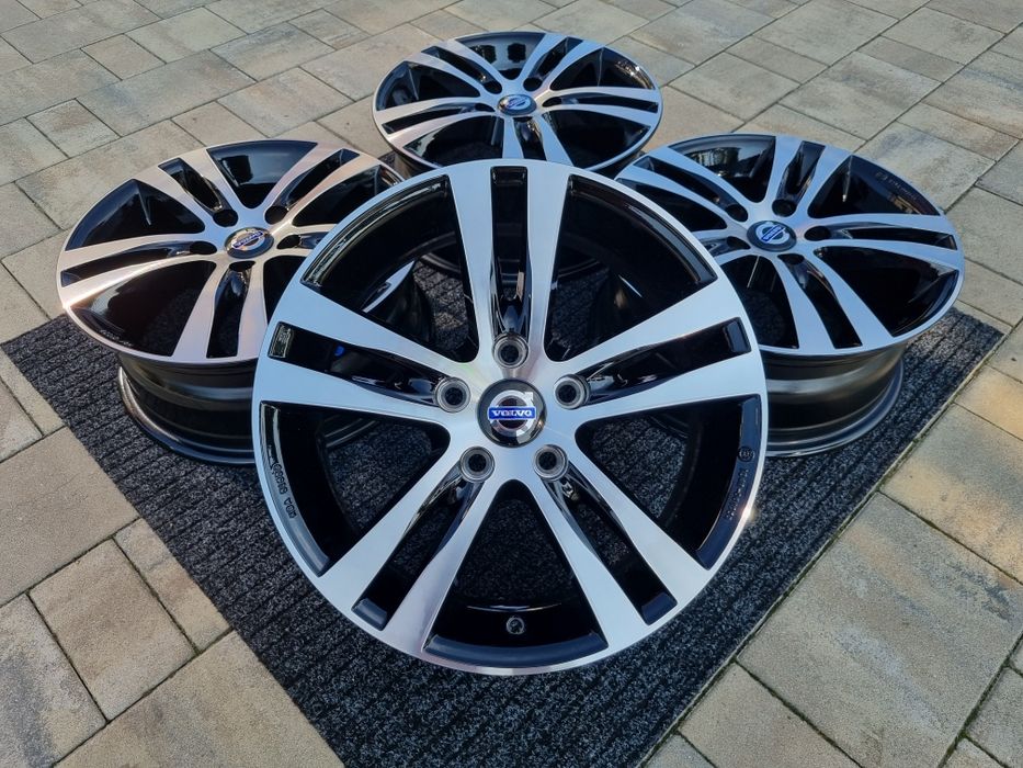Volvo 16" Felgi nowe 5x108 V40 C30 V50 S60 V60 S40 C70 Czarny / Poler