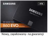 Samsung, nowy,zapakowany. 860 evo-4tb. Polecam. Dysk ssd.Inne foto.