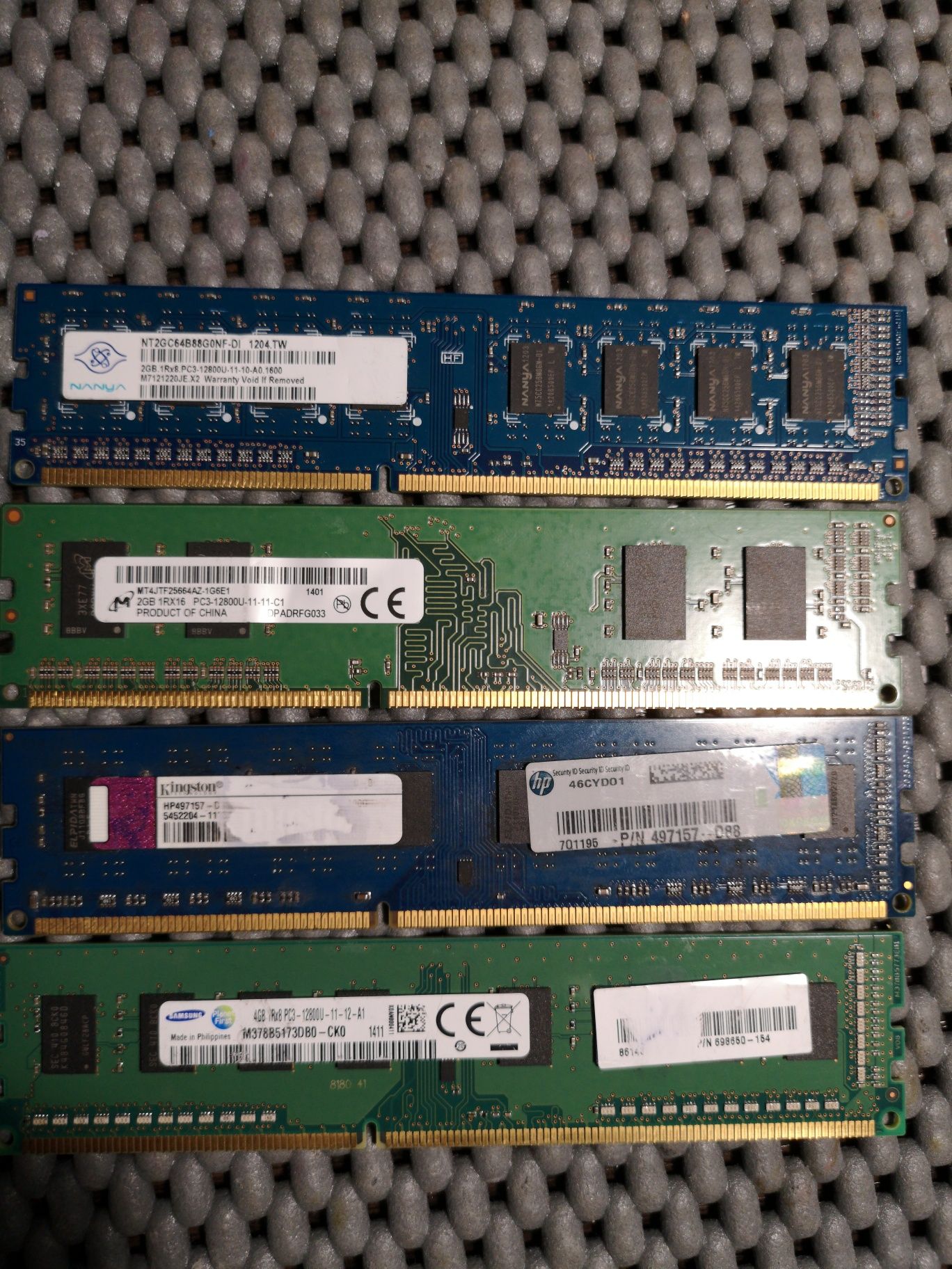 Оперативна память ddr3 1333.1600.1866