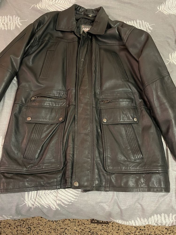 Кожана курточка Jordin XL