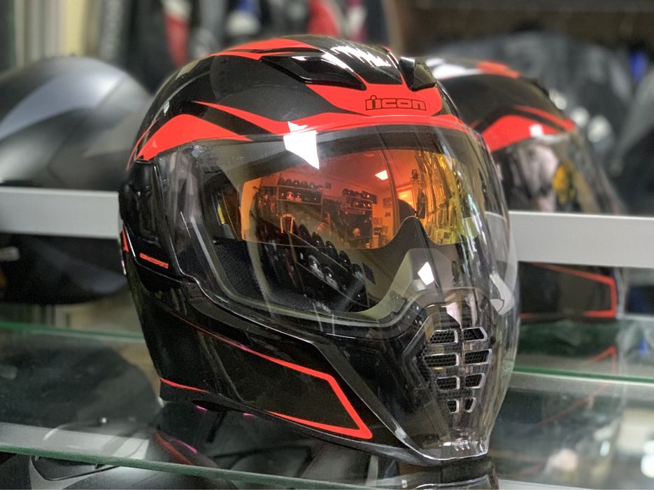 Мотошолом шлем Icon Airflite (agv shark hjc shoei arai ruroc xlite )
