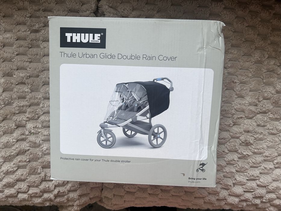 Thule Urban Glide NOWA folia przeciwdeszczowa na wozek podwojny