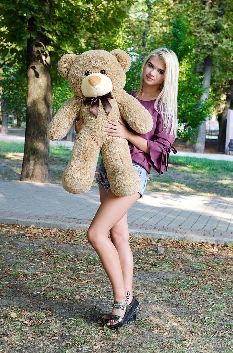 Плюшевий ведмедик 100см.