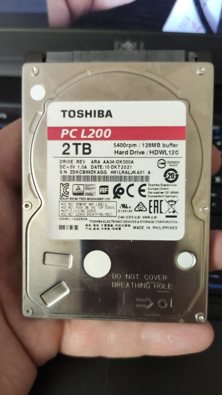 Винчестер 2.5 дюйма HDD 2.5