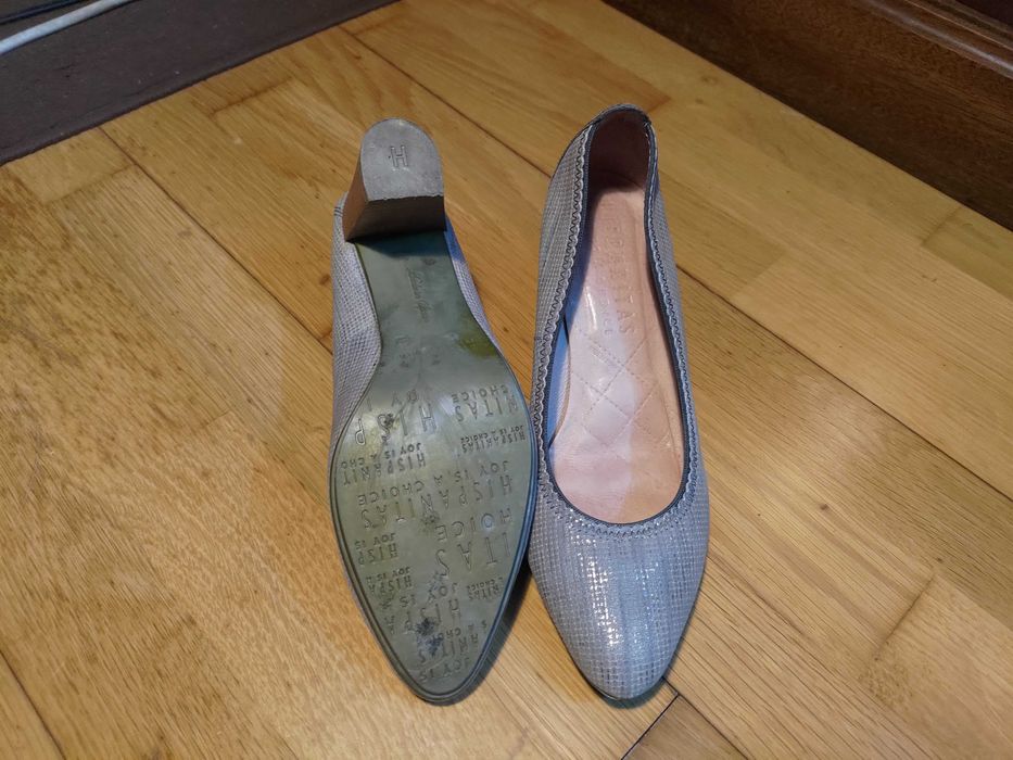 Hispanitas - Sapatos de Salto Alto Cinzentos - Tamanho: 38
