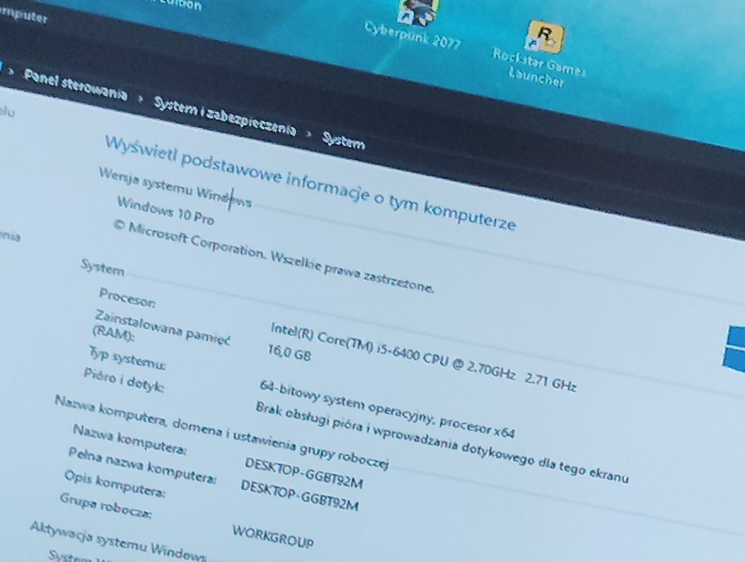 Komputer do gier i użytku codziennego