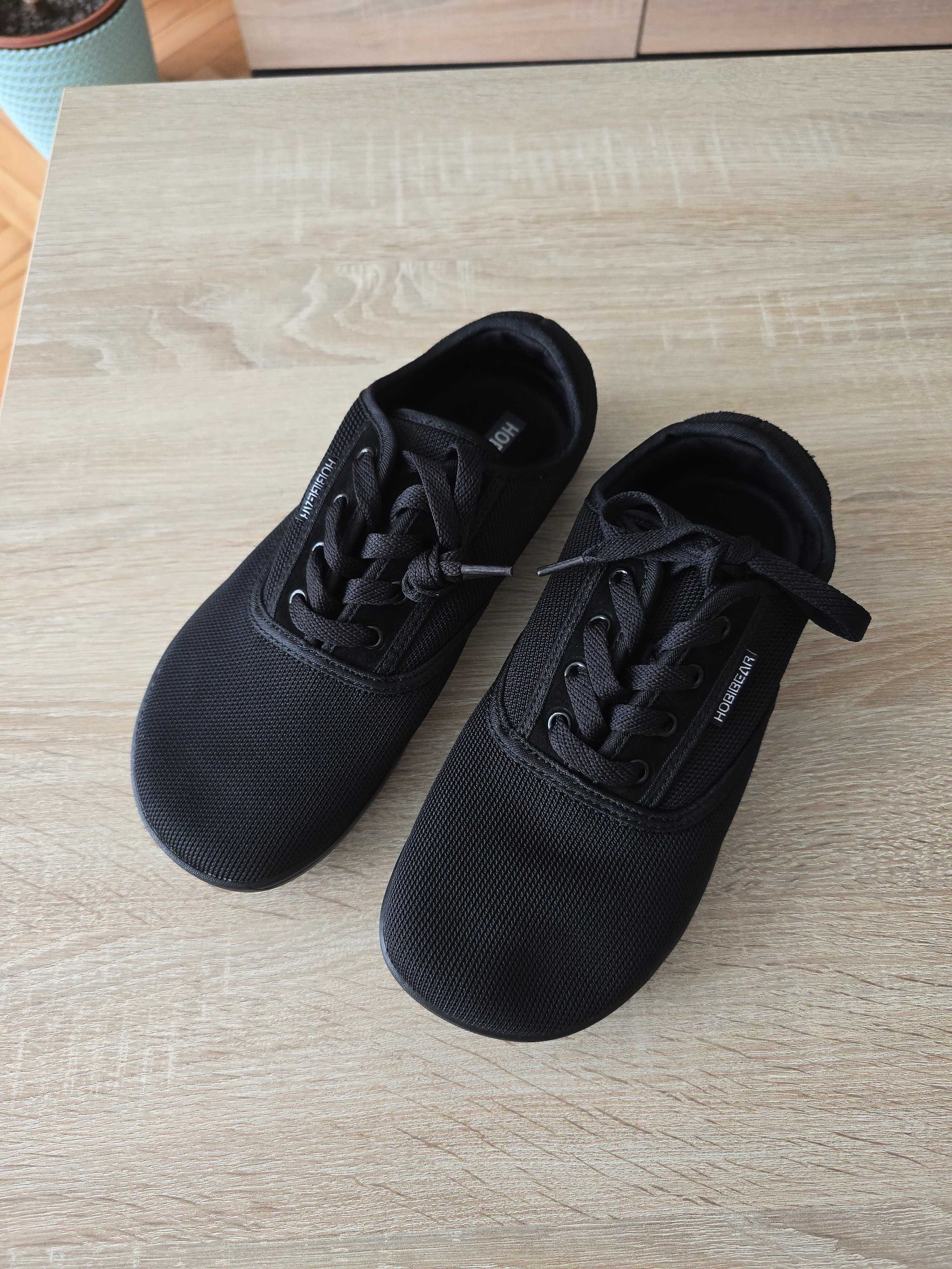 Czarne buty barefoot Hobibear, nowe, rozmiar 39