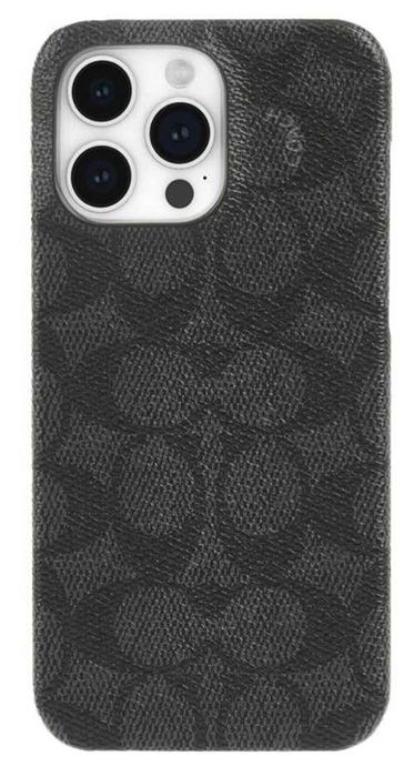 Etui COACH SlimC Case do Appl e iPhone 15 Pro Max Czarny