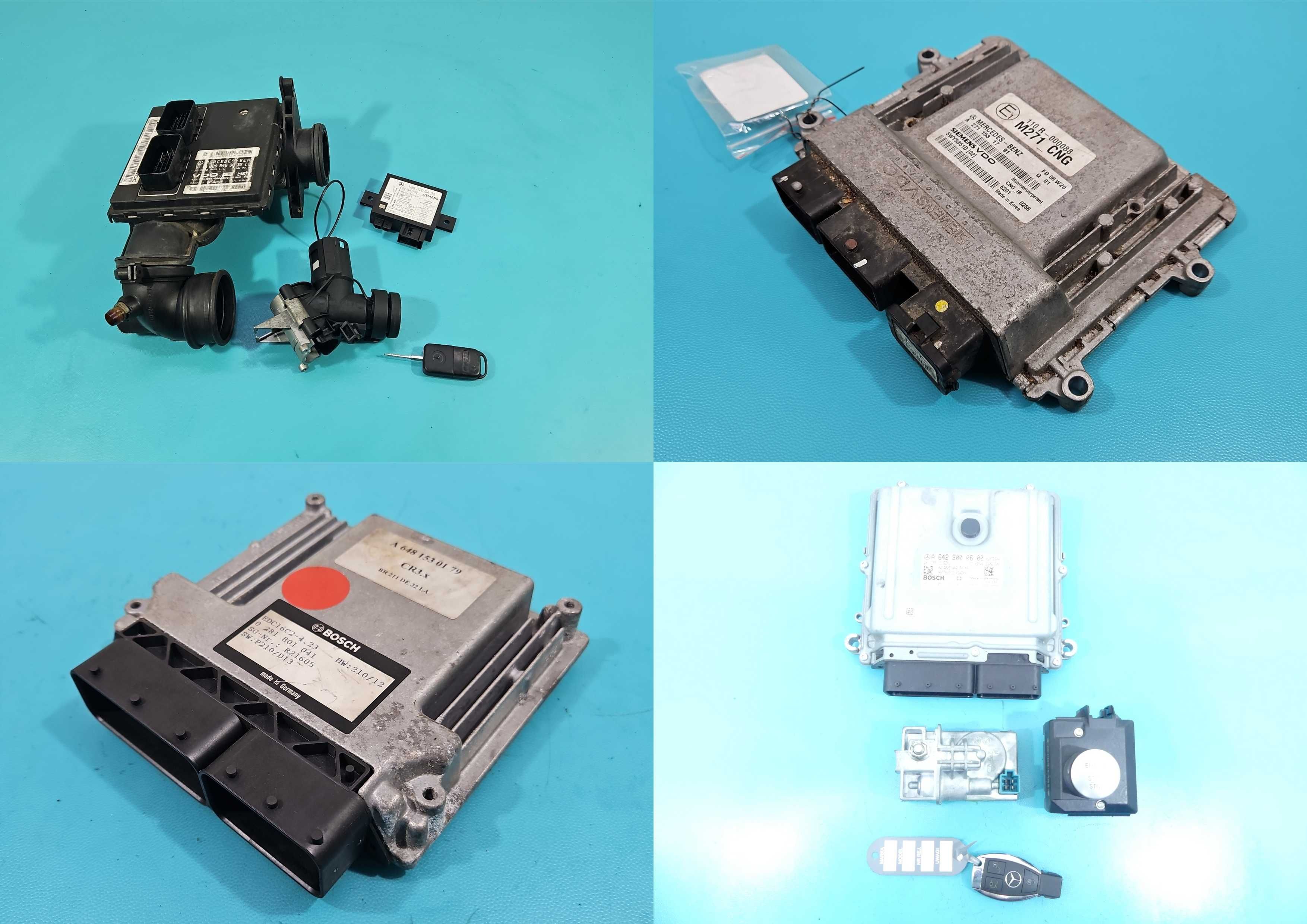 ЕБУ ECU блок керування двигуна Mercedes 124 A B C CLS E GL ML R S Vito