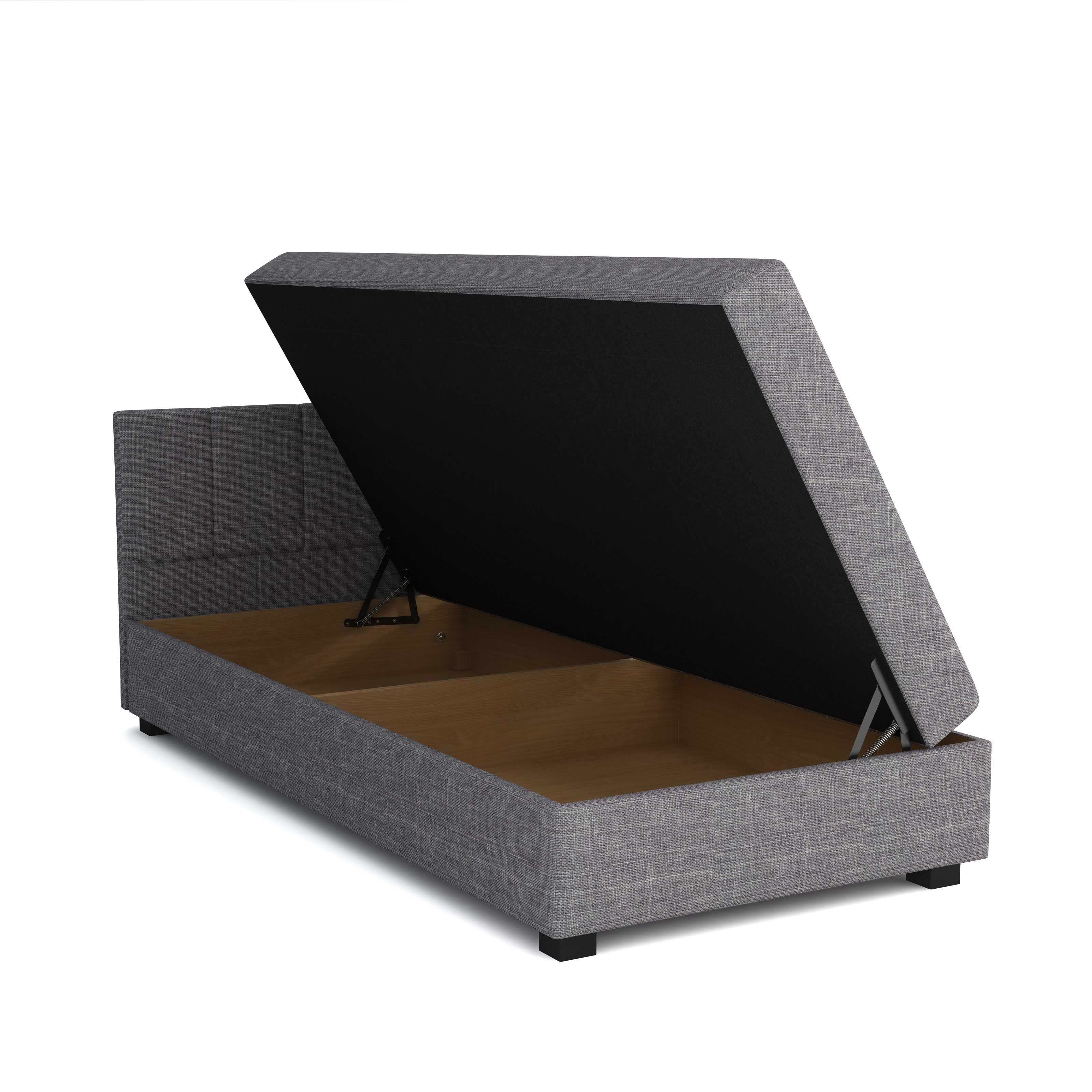 Tapczan z funkcją spania łóżko młodzieżowe Materac pojedyncze Sofa