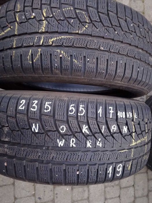 opony 2 szt. 235/55/17 Nokian 2019 rok