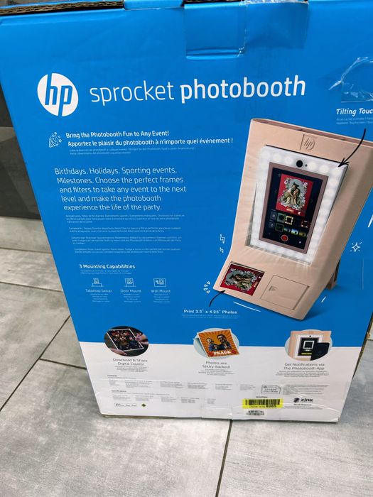 Hp Sprocket photobooth