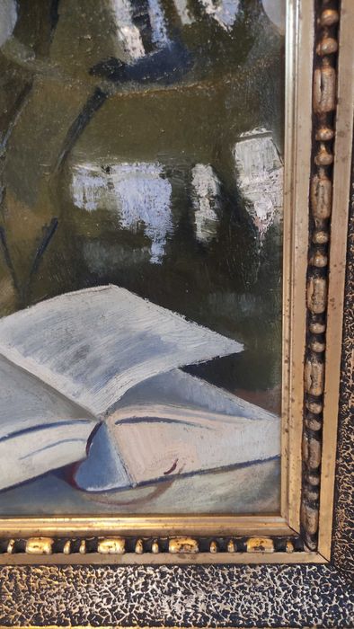 Obraz olejny martwa natura